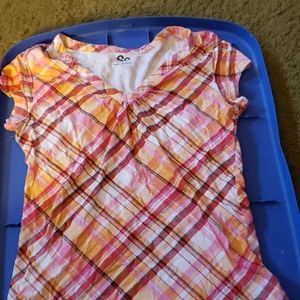 So plaid top